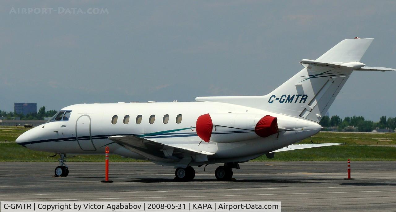 C-GMTR, 1989 British Aerospace BAe.125-800A C/N 258157, At Centennial