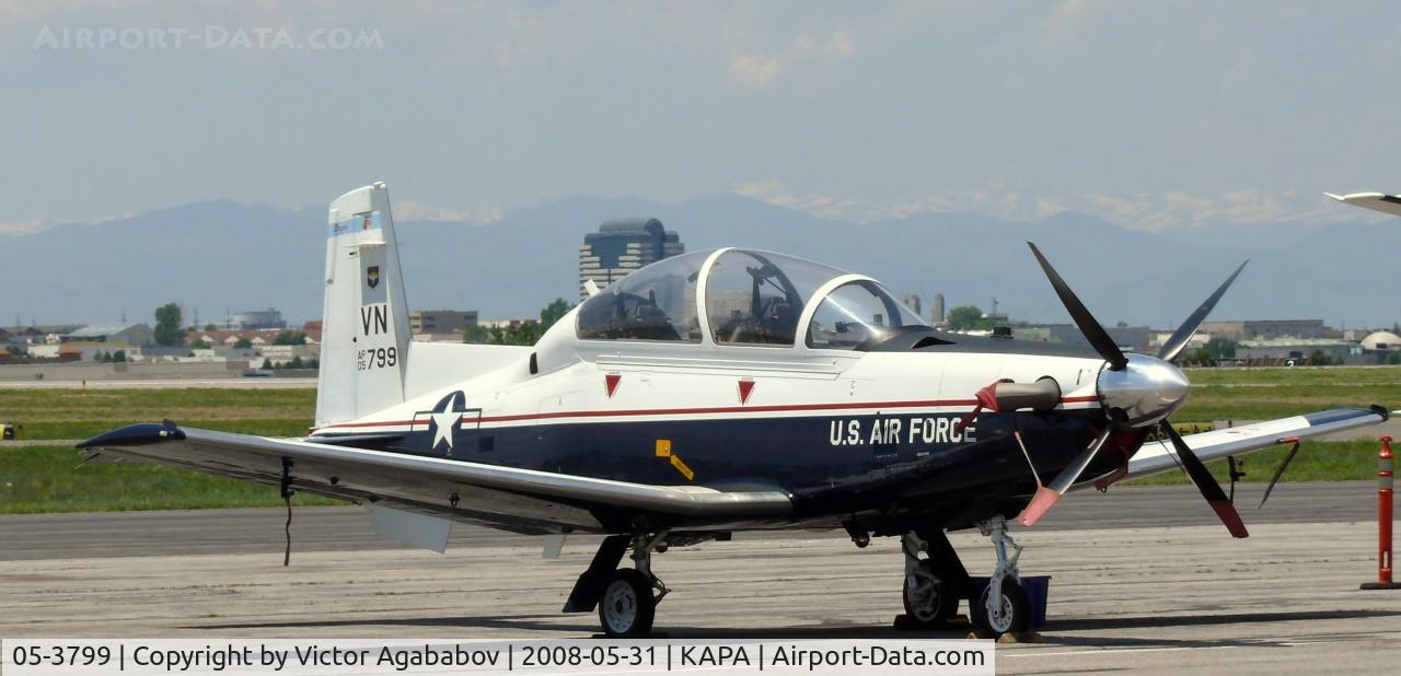05-3799, Raytheon T-6A Texan II C/N PT-352, Stopover at Centennial
