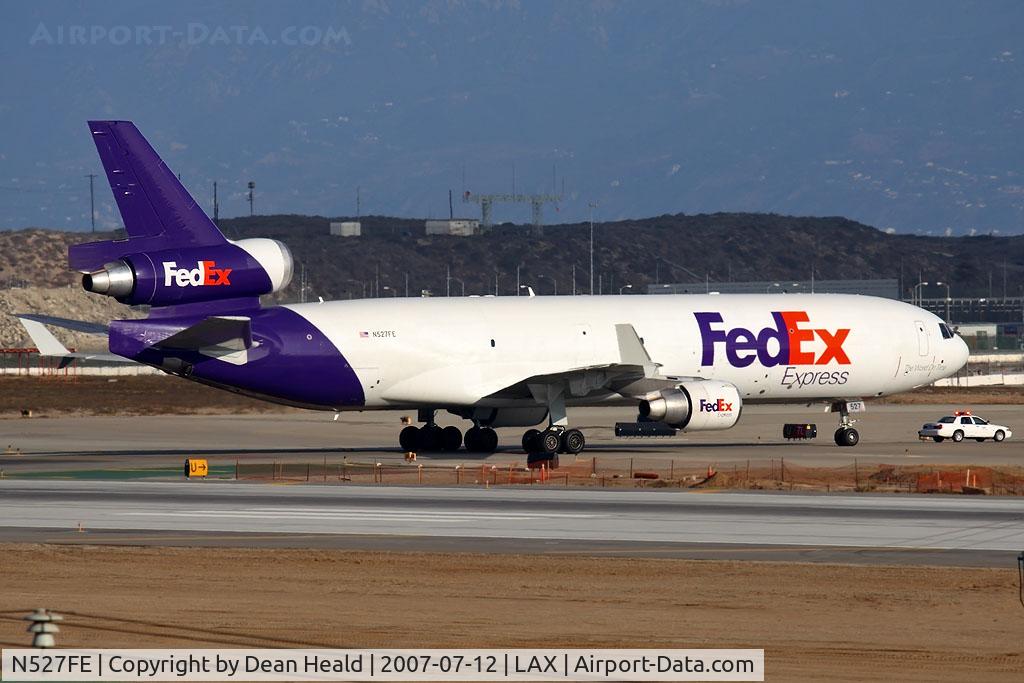 N527FE, 1996 McDonnell Douglas MD-11F C/N 48601, FedEx N527FE on Taxiway 