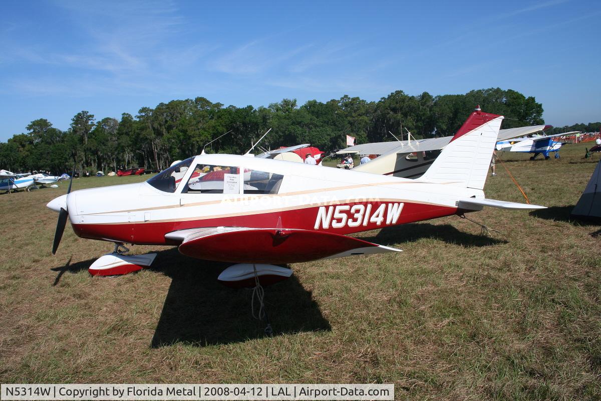 N5314W, 1962 Piper PA-28-160 Cherokee C/N 28-369, Piper PA-28-160