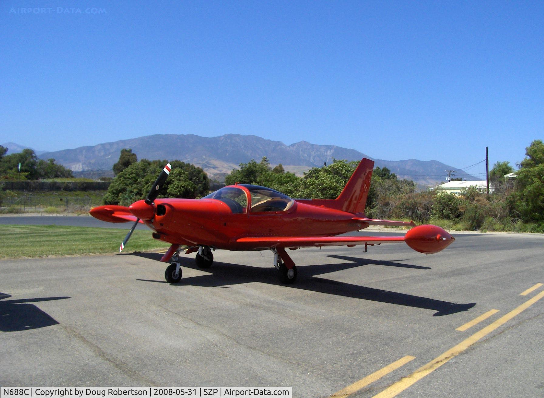 N688C, SIAI-Marchetti SF-260C C/N 466/37-004, SIAI-Marchetti SF.260C, Lycoming O-540-E4A5 260 Hp