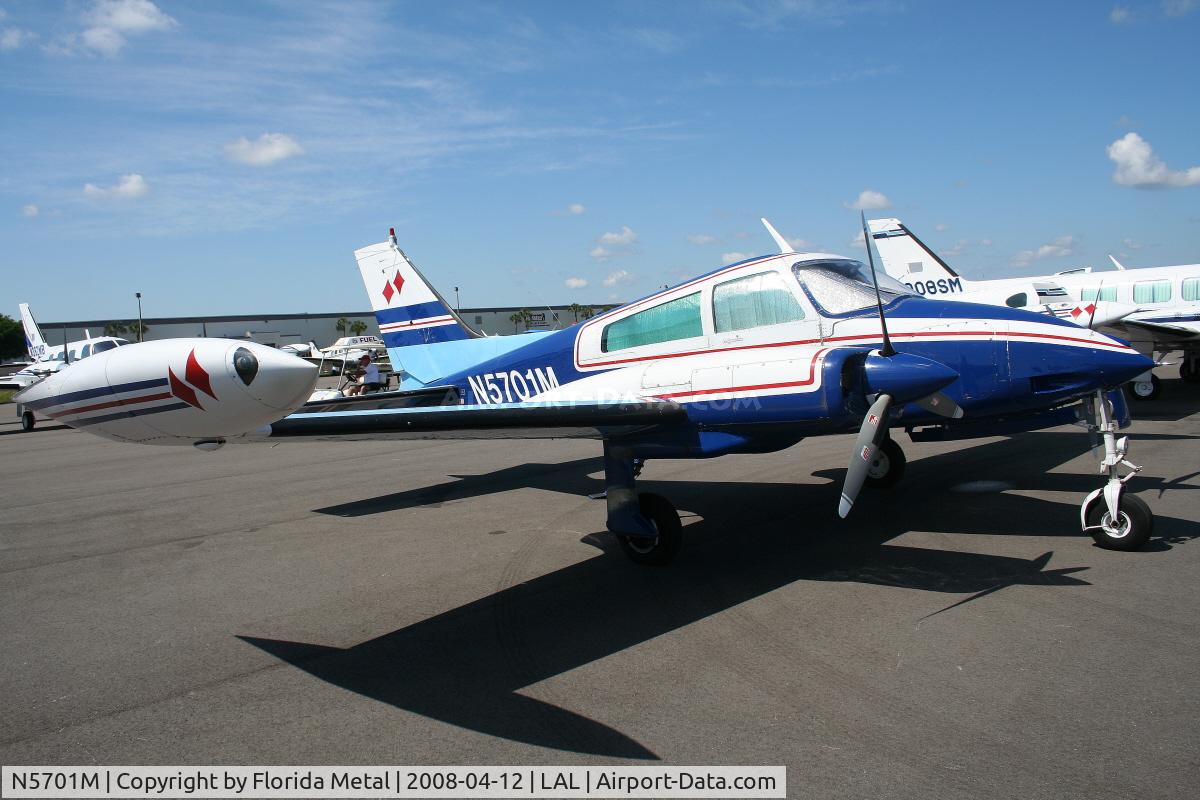 N5701M, 1968 Cessna 310P C/N 310P-0001, Cessna 310P