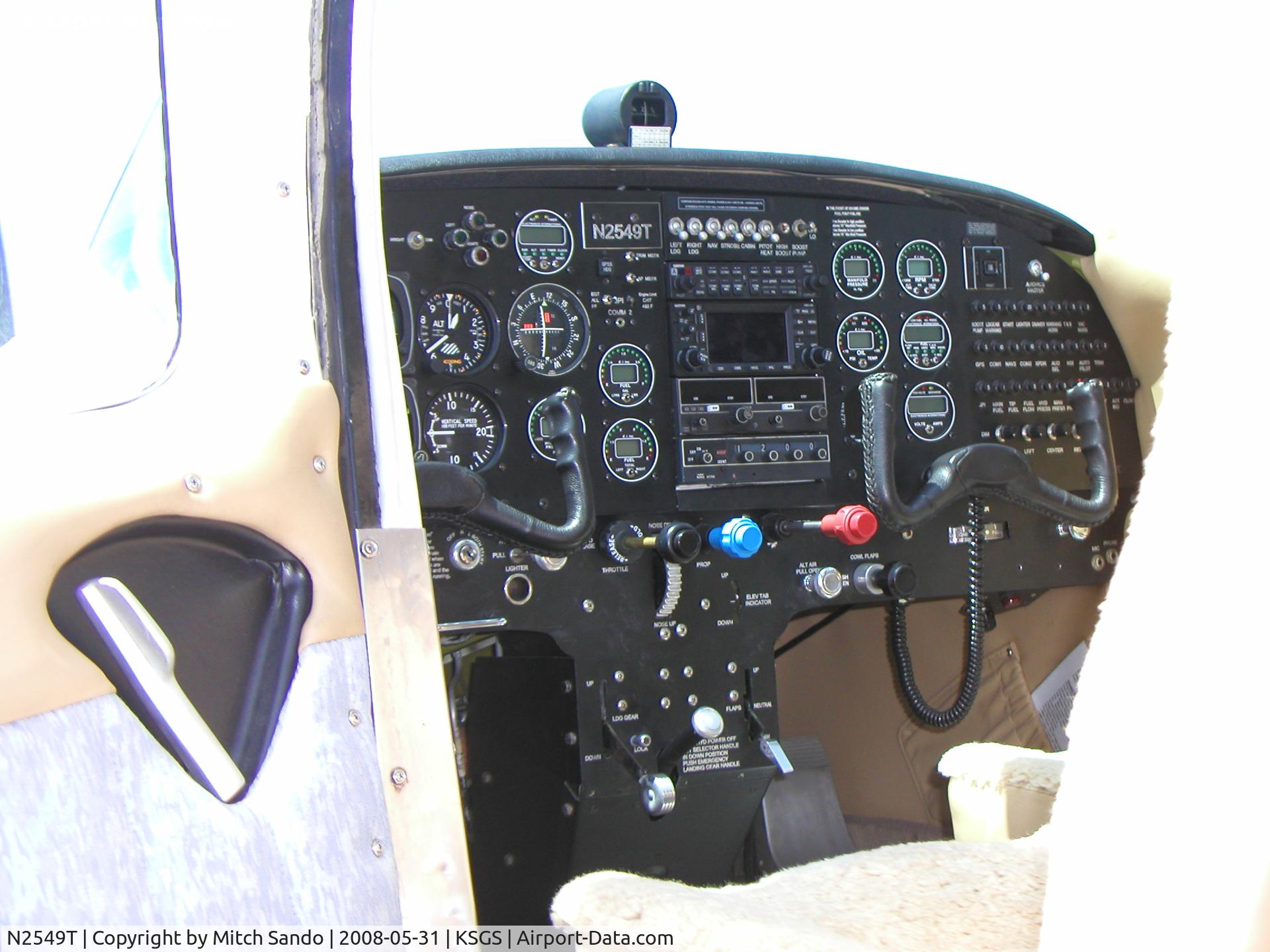 N2549T, 1970 Navion Rangemaster H C/N NAV-4-2549, Fleming Field Fly-In 2008.