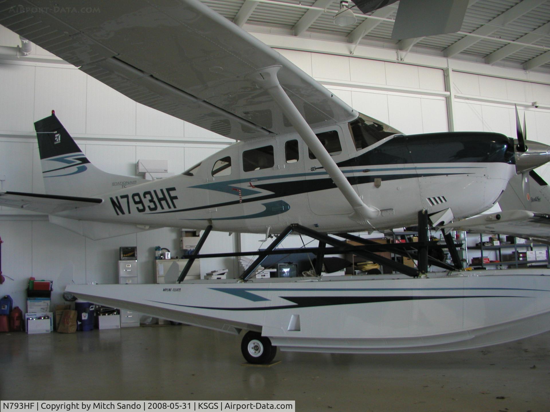 N793HF, 2007 Cessna T206H Turbo Stationair C/N T20608793, Fleming Field Fly-In 2008.