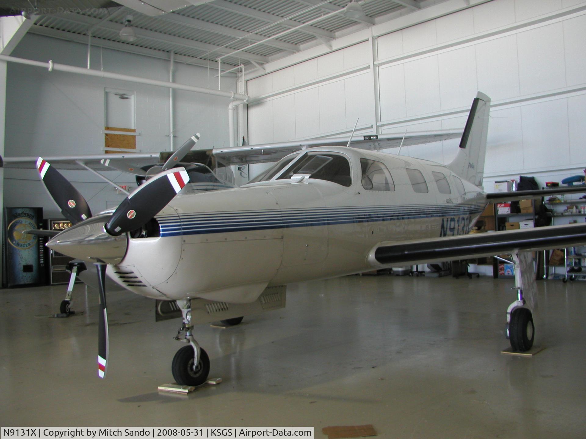 N9131X, 1987 Piper PA-46-310P Malibu C/N 4608083, Fleming Field Fly-In 2008.