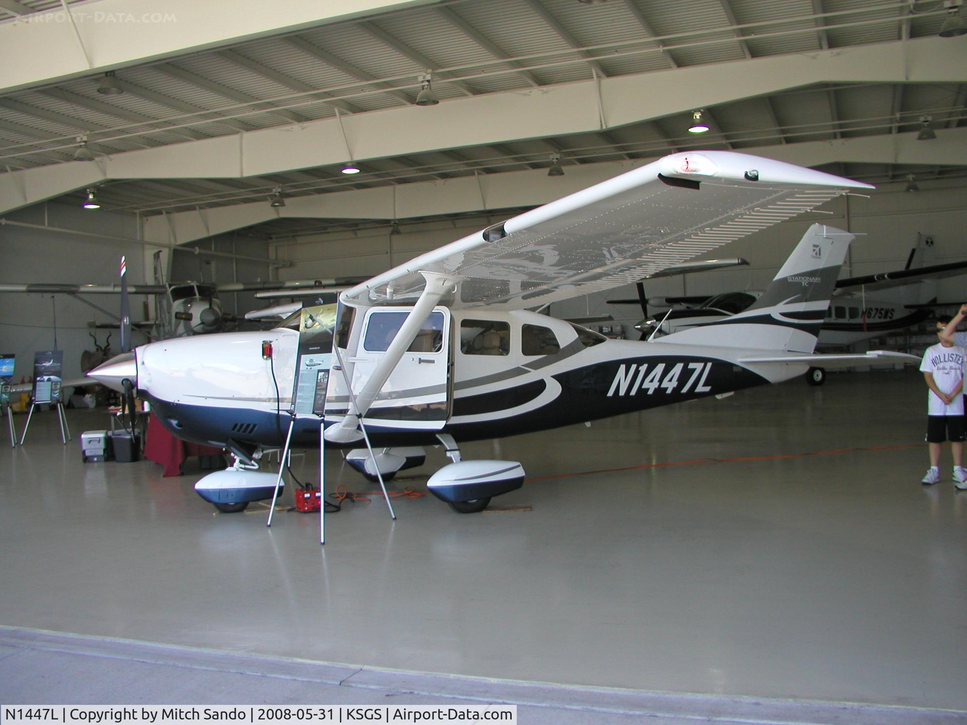 N1447L, 2008 Cessna T206H Turbo Stationair C/N T20608815, Fleming Field Fly-In 2008.