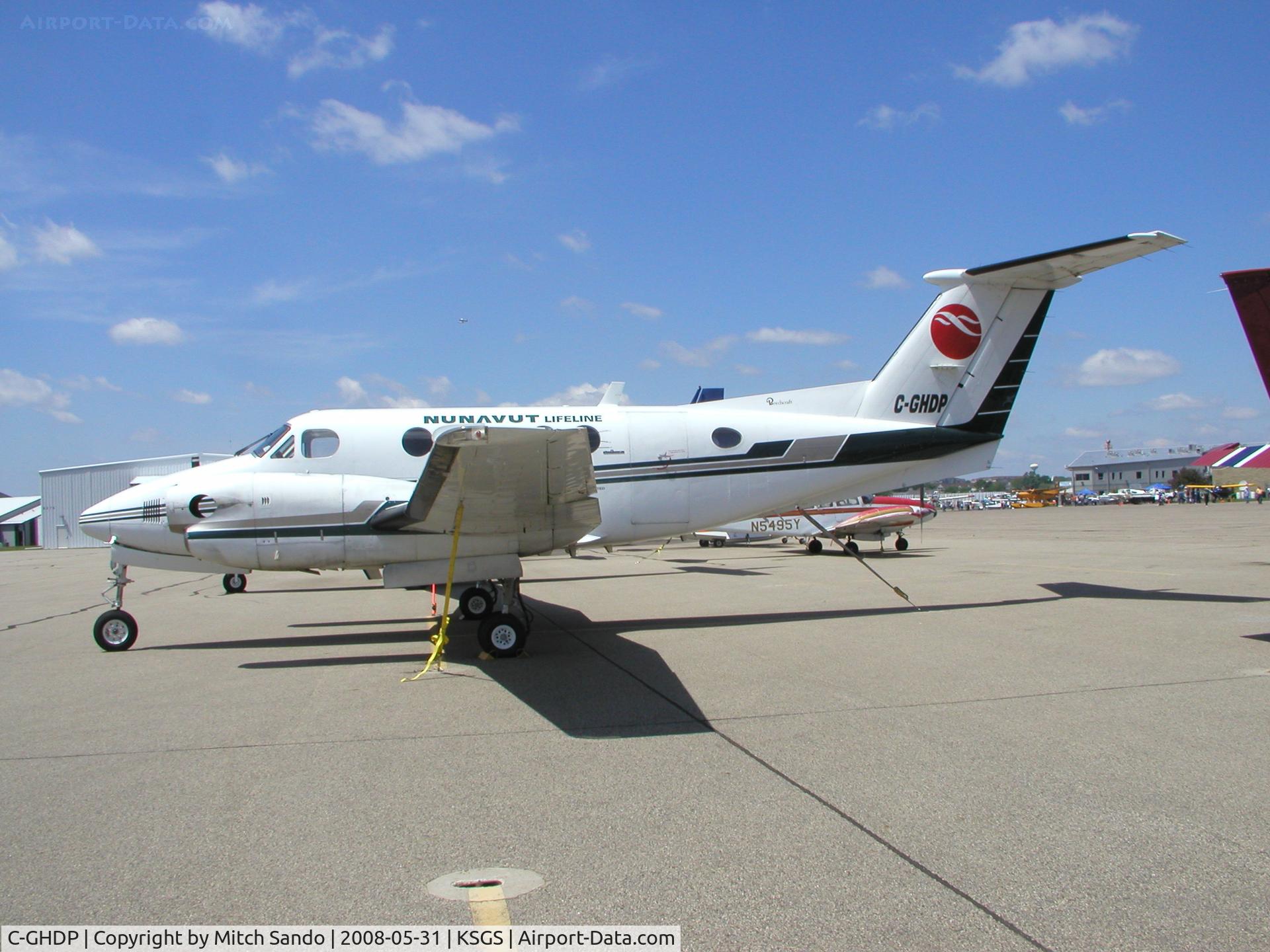 C-GHDP, 1981 Beech 200 Super King Air C/N BB-891, Fleming Field Fly-In 2008.