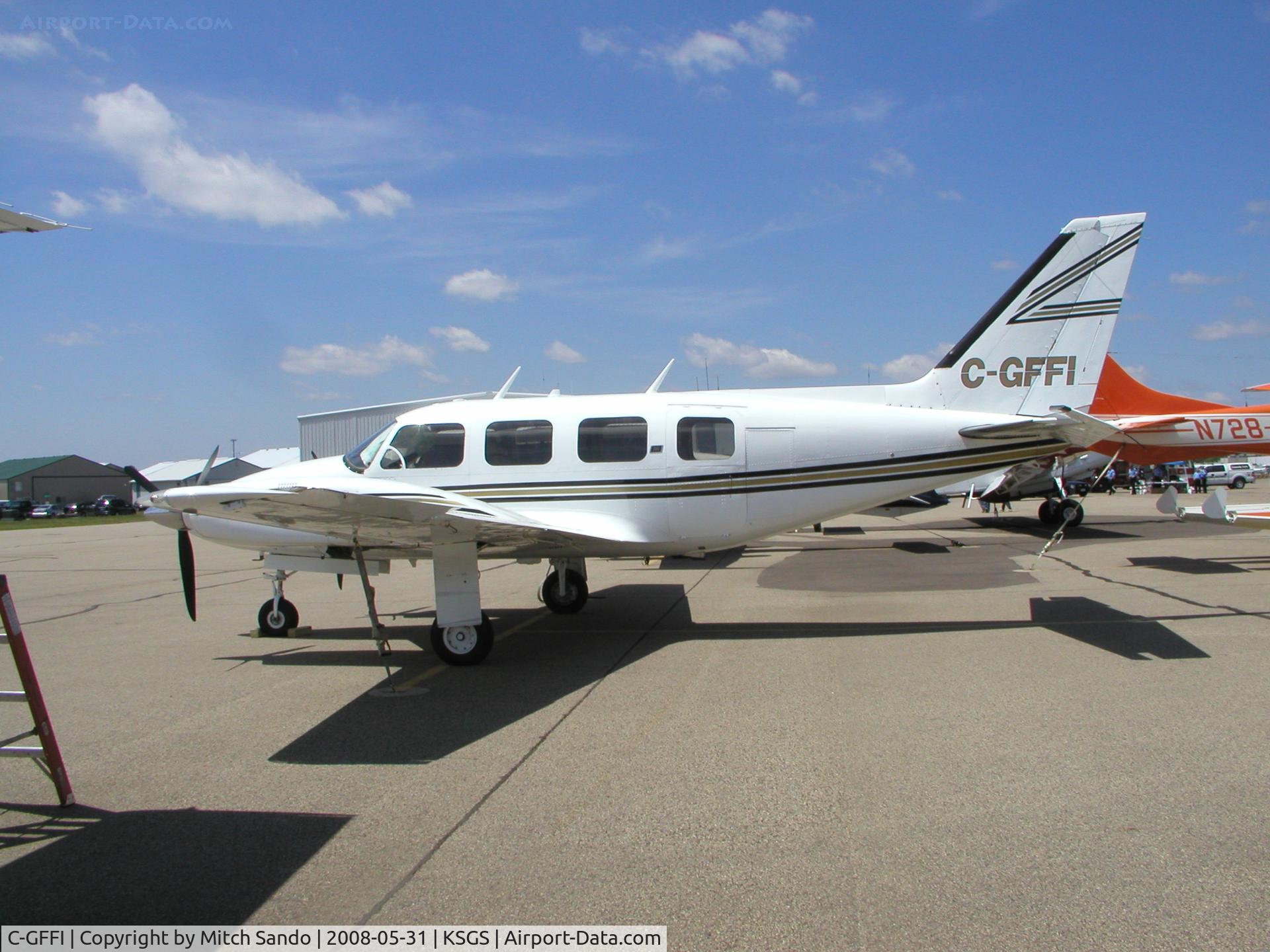 C-GFFI, 1976 Piper PA-31 C/N 31-7612027, Fleming Field Fly-In 2008.