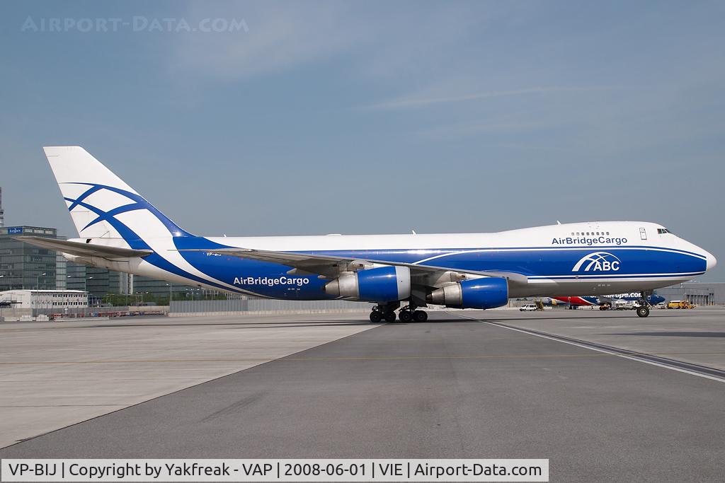VP-BIJ, 1991 Boeing 747-281F/SCD C/N 25171, Air Bridge Cargo Boeing 747-200