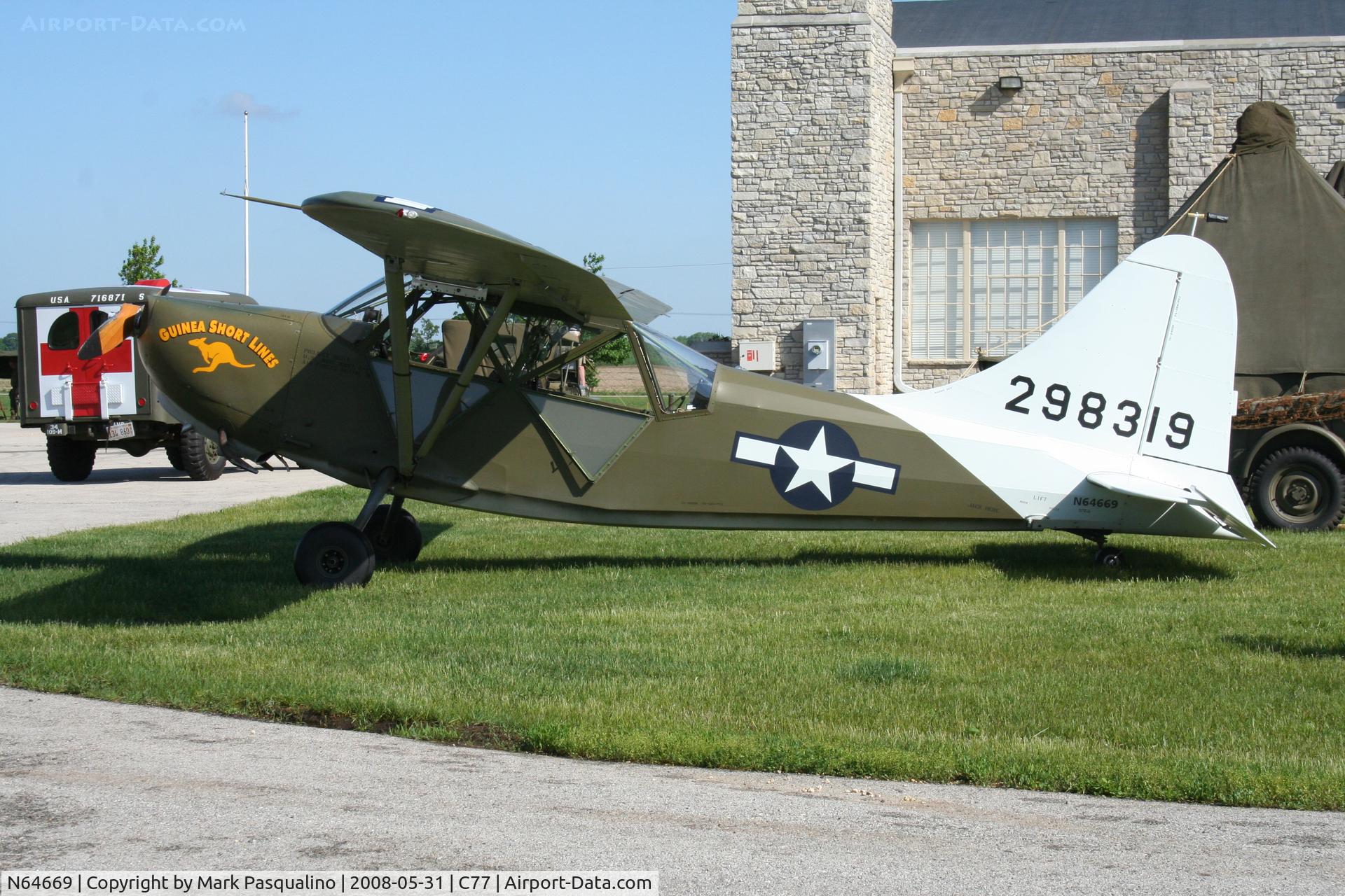 N64669, Stinson L-5 Sentinel C/N 76560, Stinson L-5