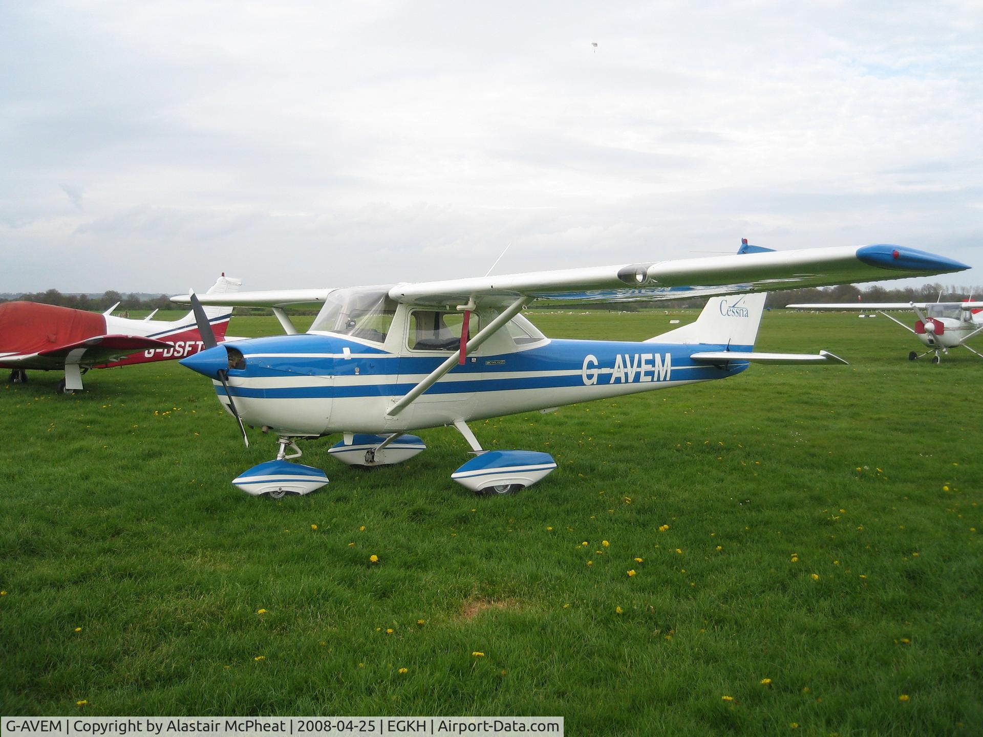 G-AVEM, 1966 Reims F150G C/N 0198, G-AVEM just out of the hanger after refurbishment