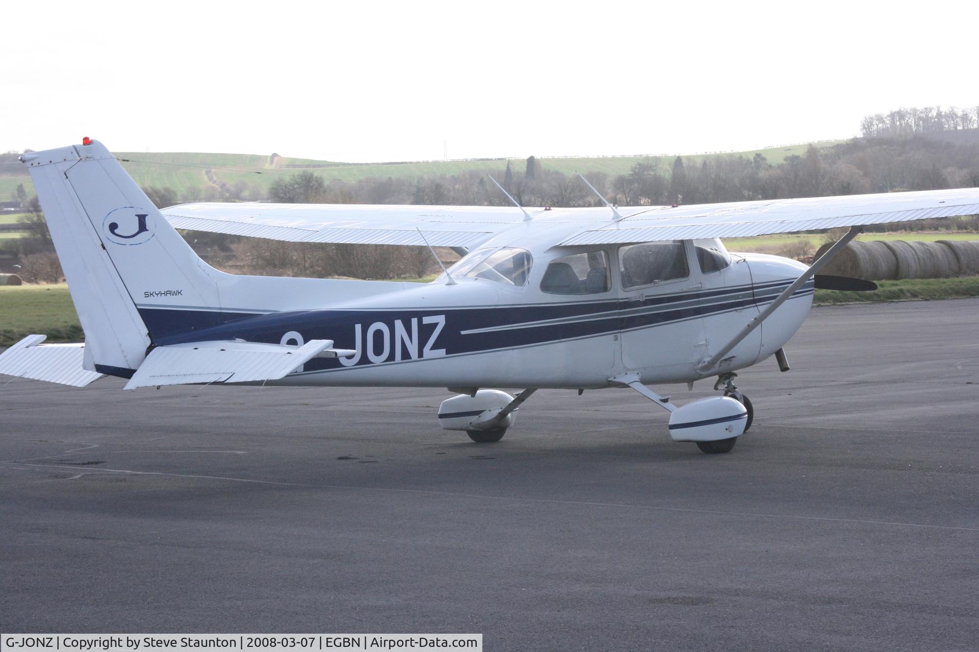 G-JONZ, 1984 Cessna 172P Skyhawk C/N 172-76233, Taken at Nottingham Airport