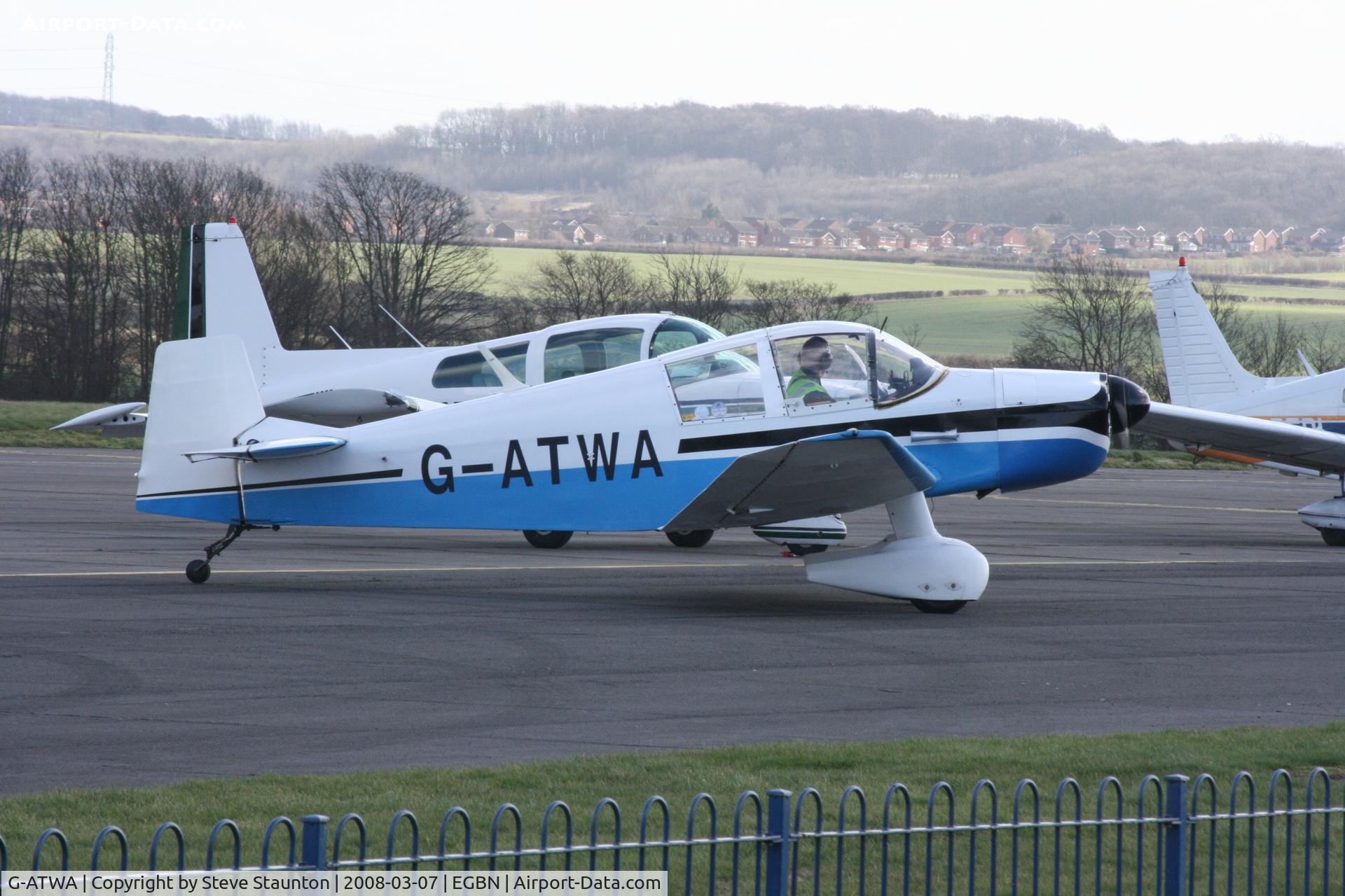 G-ATWA, 1962 SAN Jodel DR-1050 Ambassadeur C/N 296, Taken at Nottingham Airport