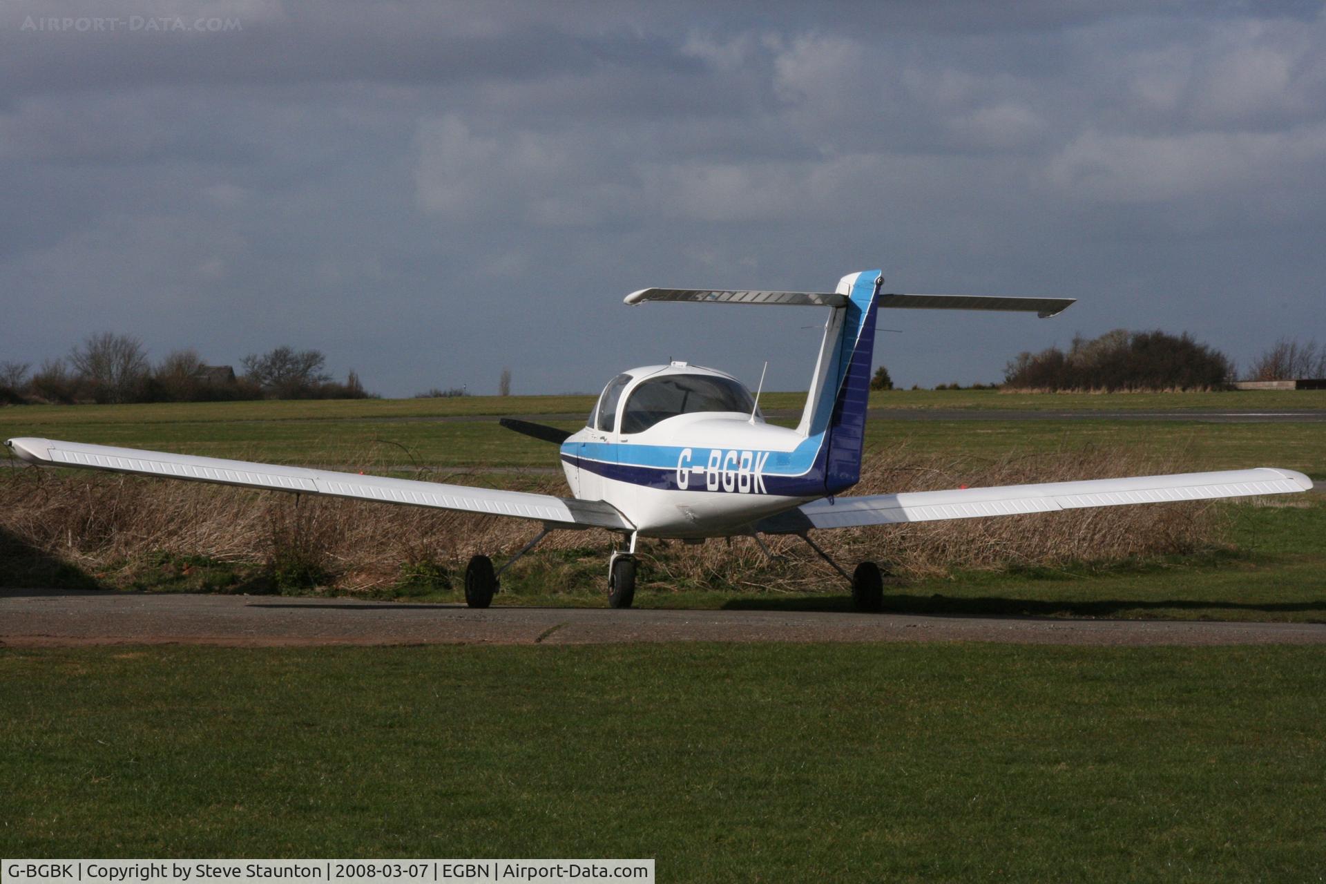 G-BGBK, 1978 Piper PA-38-112 Tomahawk Tomahawk C/N 38-78A0433, Taken at Nottingham Airport