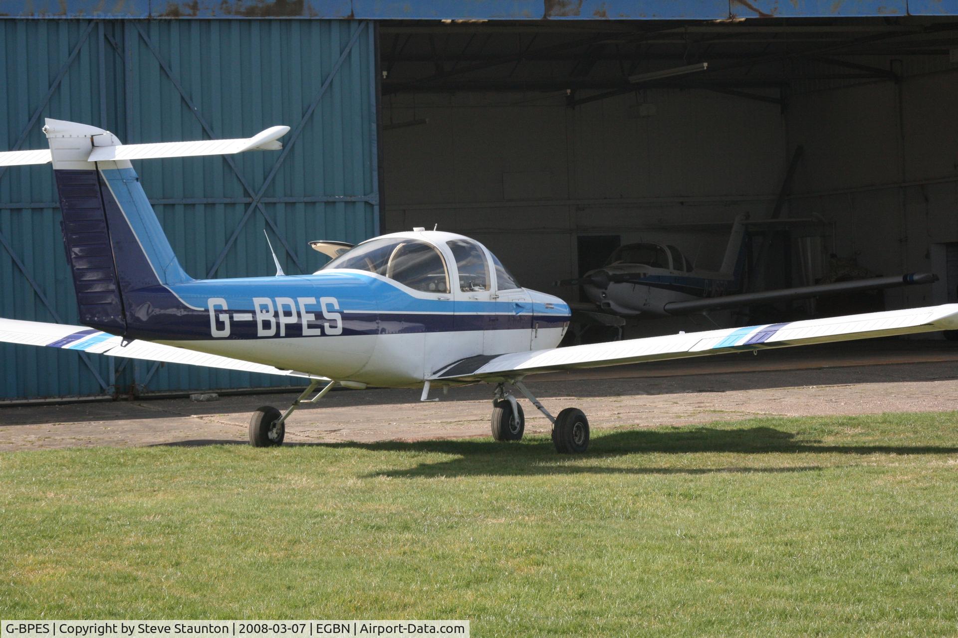 G-BPES, 1981 Piper PA-38-112 Tomahawk Tomahawk C/N 38-81A0064, Taken at Nottingham Airport