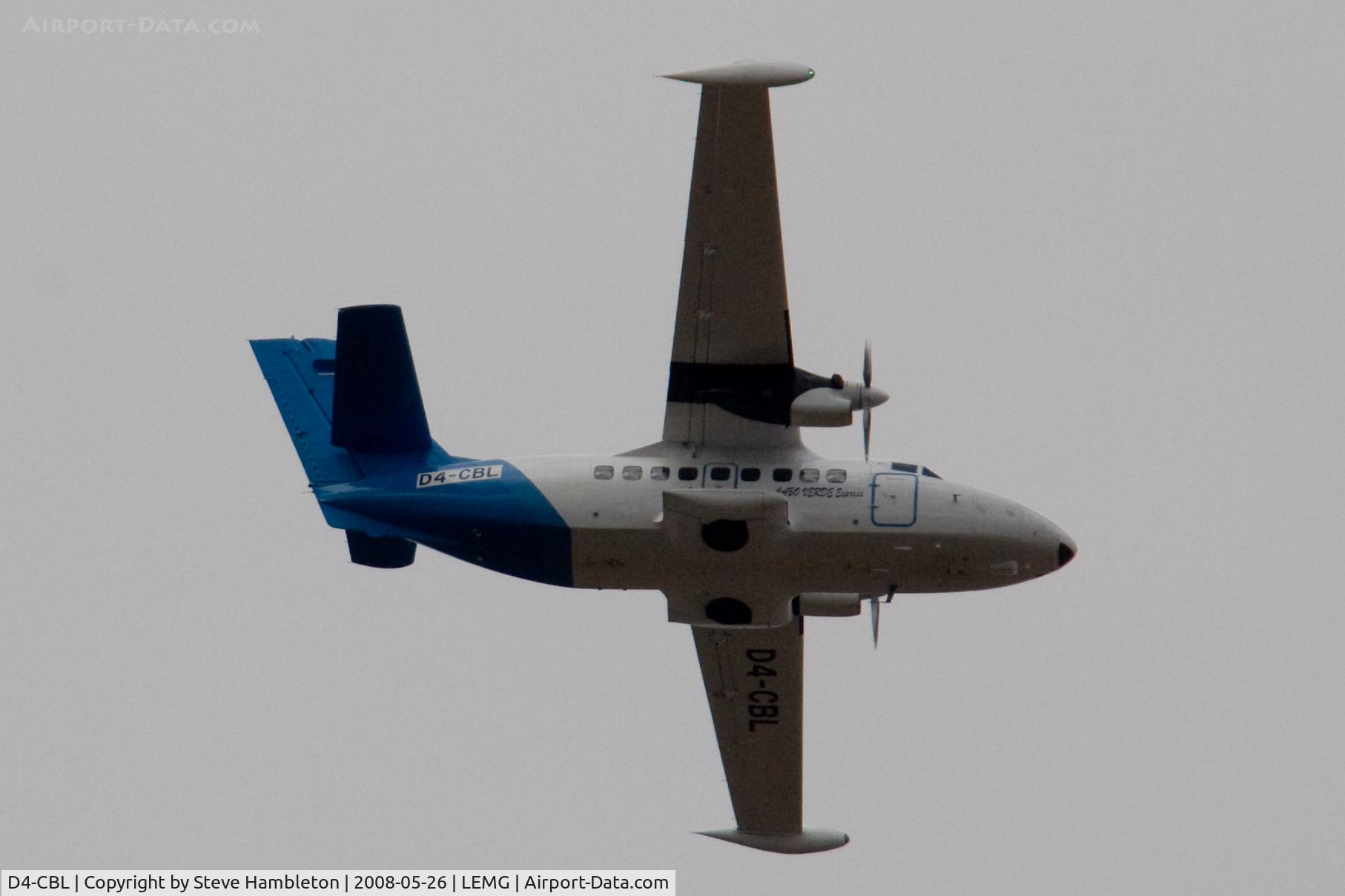 D4-CBL, 1990 Let L-410UVP-E10 Turbolet C/N 902511, Cabo Verde Express Let 410 11 miles out from Malaga