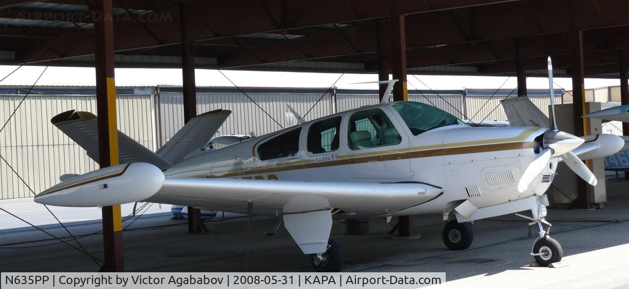 N635PP, 1967 Beech V35A Bonanza C/N D-8637, At Centennial