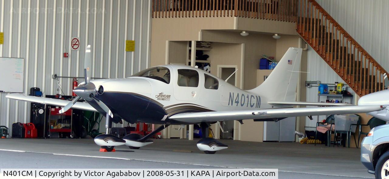 N401CM, 2004 Lancair LC41-550FG C/N 41016, At Centennial