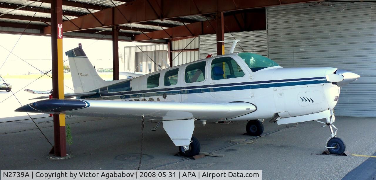 N2739A, 1969 Beech 36 Bonanza C/N E-172, At Centennial