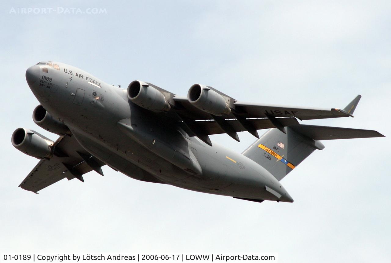 01-0189, 2002 Boeing C-17A Globemaster III C/N P-89, US - Air Force, Boeing C17
