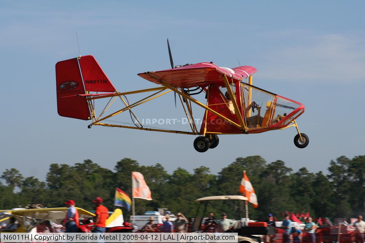 N6011H, 2007 Indy Aircraft T-Bird II C/N T2060201, T-Bird II