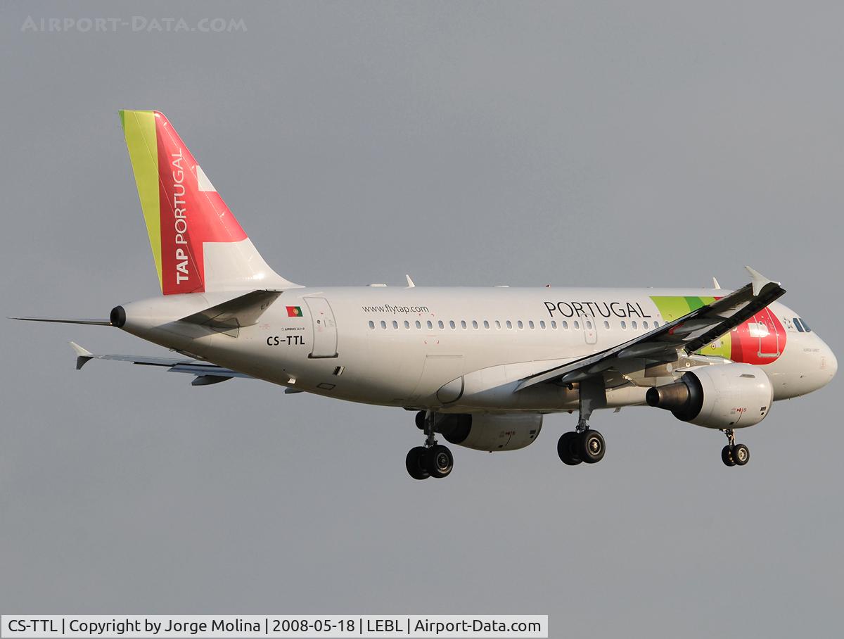 CS-TTL, 1999 Airbus A319-111 C/N 1100, 