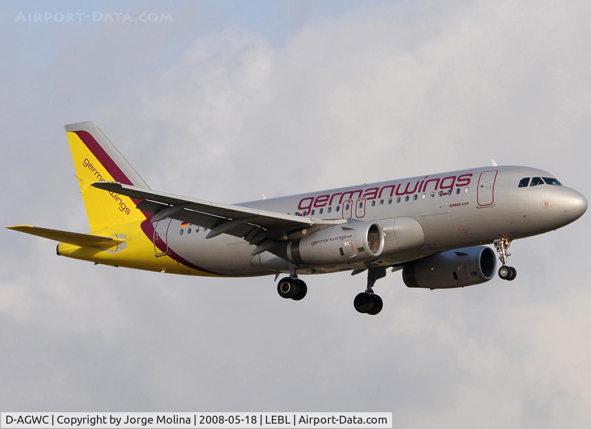 D-AGWC, 2006 Airbus A319-132 C/N 2976, Delivery JAN/2006.