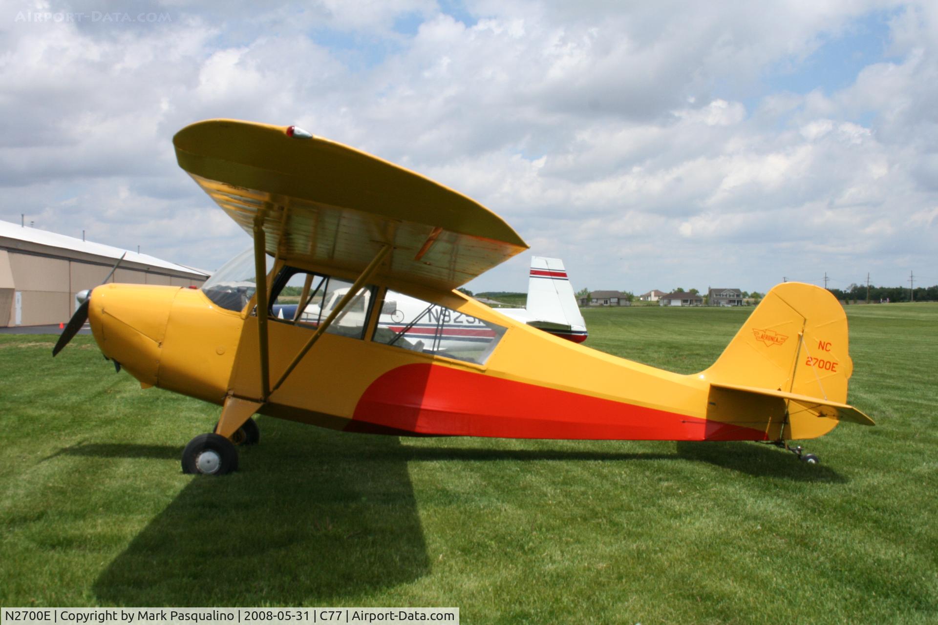 N2700E, 1946 Aeronca 7AC Champion C/N 7AC-6280, Aeronca 7AC