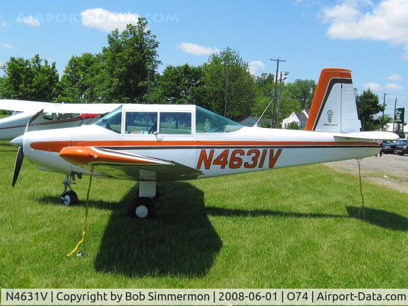 N4631V, 1977 Varga 2150A Kachina C/N VAC-87-77, A little misfortune and some soft turf led to a nosewheel failure of this very nice Varga.