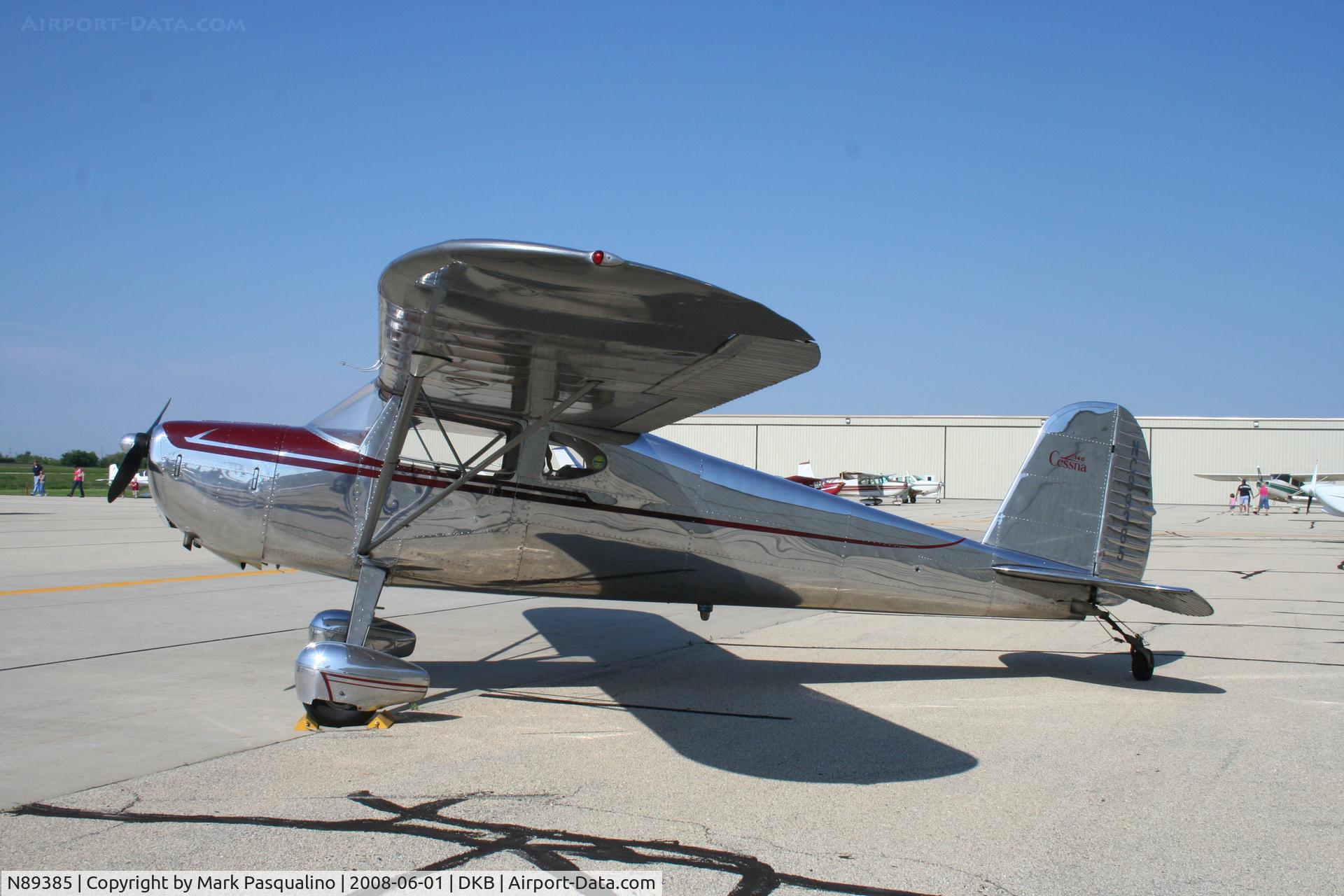 N89385, 1946 Cessna 140 C/N 8417, Cessna 140