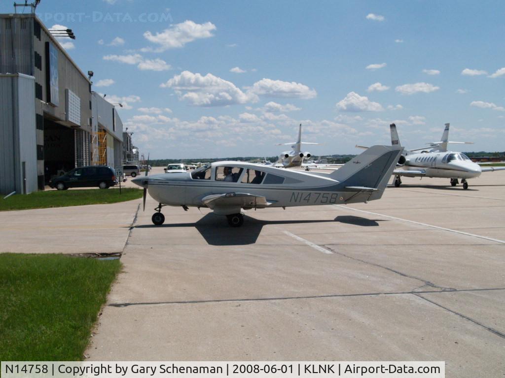 N14758, 1974 Bellanca 17-31A Super Viking C/N 74-32-141, TAKING TO THE HANGER