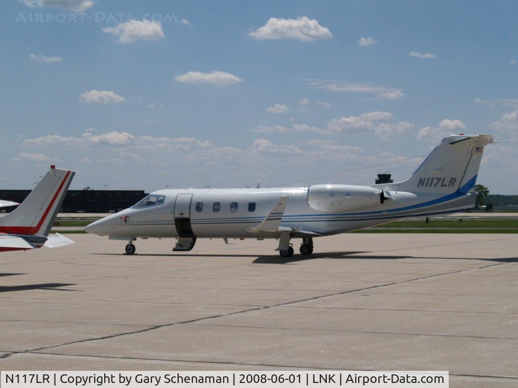 N117LR, 1982 Gates Learjet 55 C/N 075, Refuelling stop