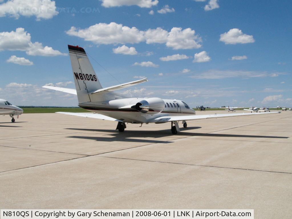 N810QS, 2002 Cessna 560 Citation Encore C/N 560-0625, Lay over