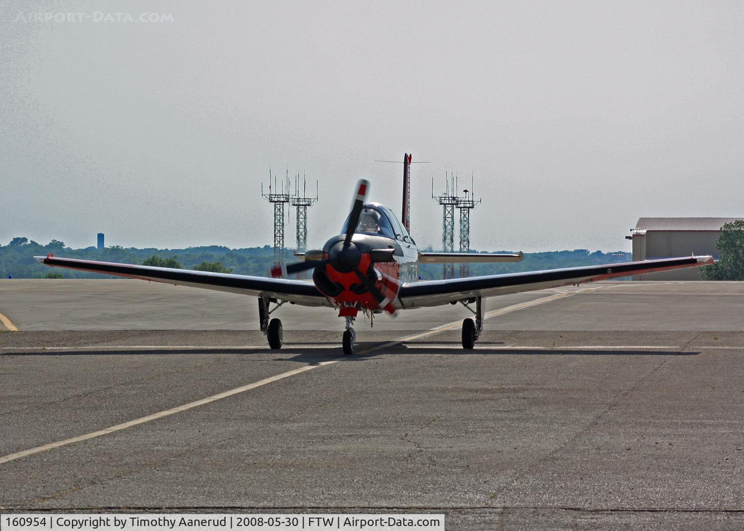 160954, Beech T-34C Turbo Mentor C/N GL-140, Beech T-34C Mentor, visitor to Cow Town Roundup 2008