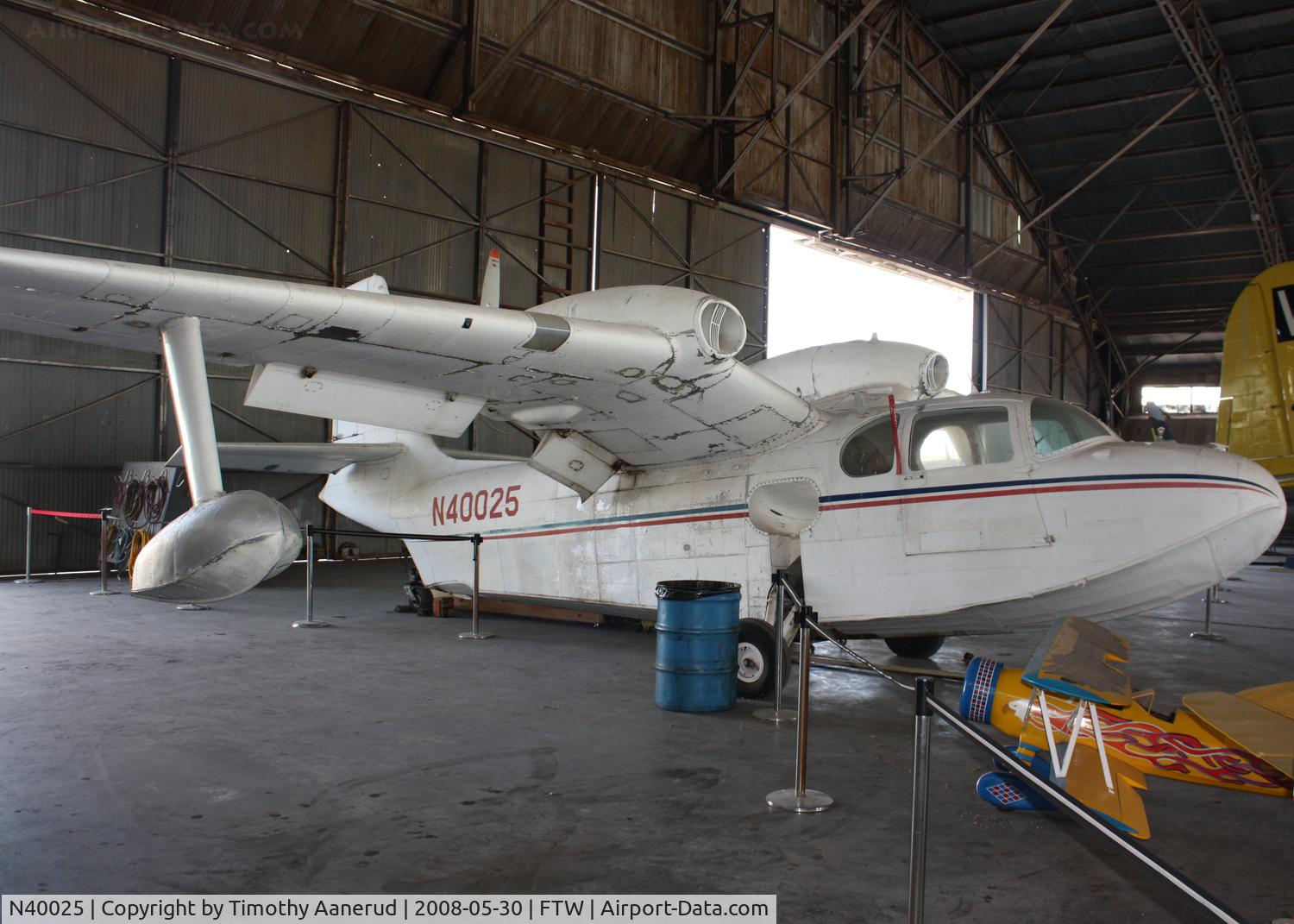 N40025, 1956 Piaggio P.136-L1 C/N 216, Vintage Flying Museum