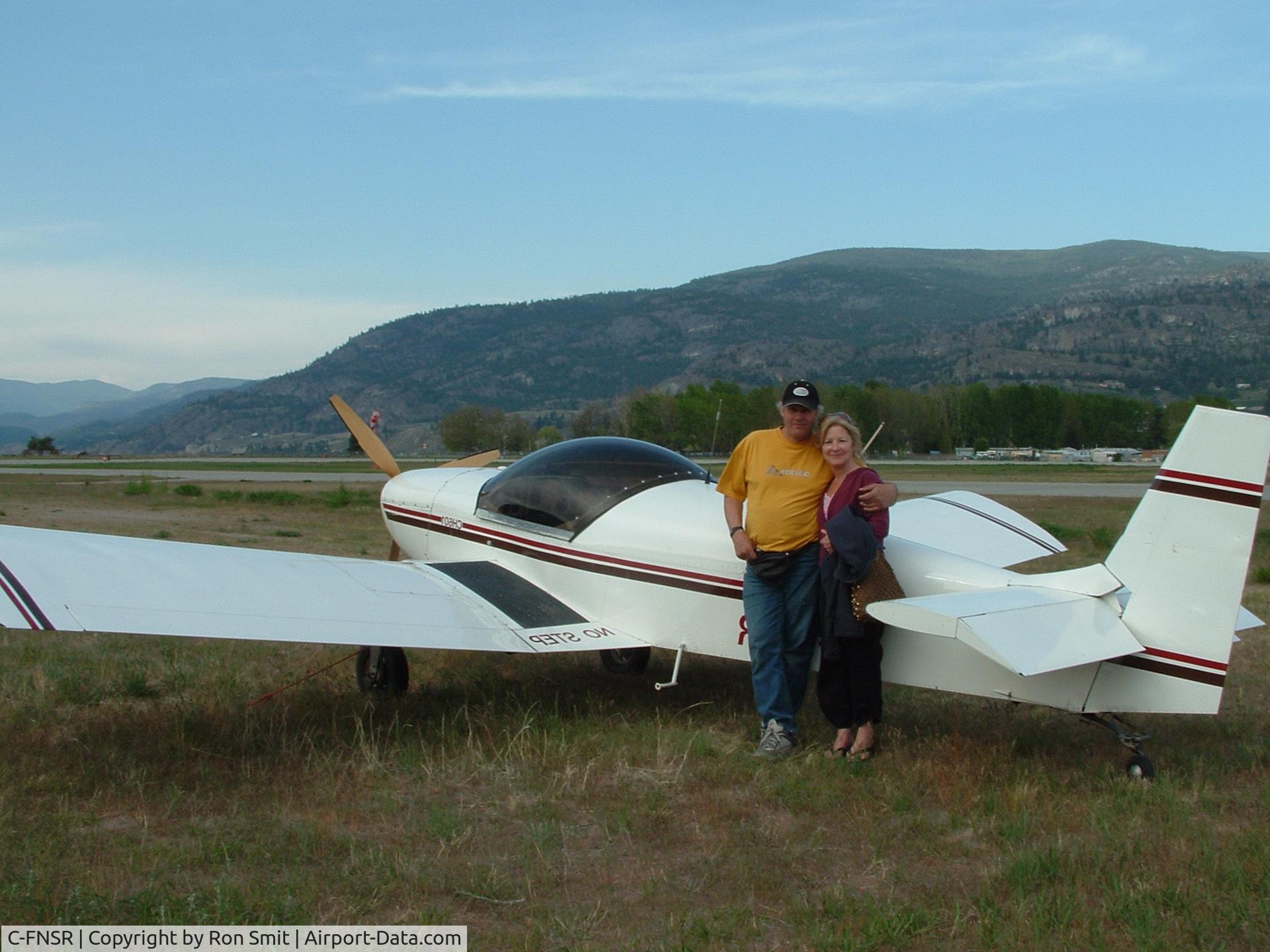 C-FNSR, 1992 Zenair CH-601 Zodiac C/N 6-1788, parked at Rowena's Golfcourse