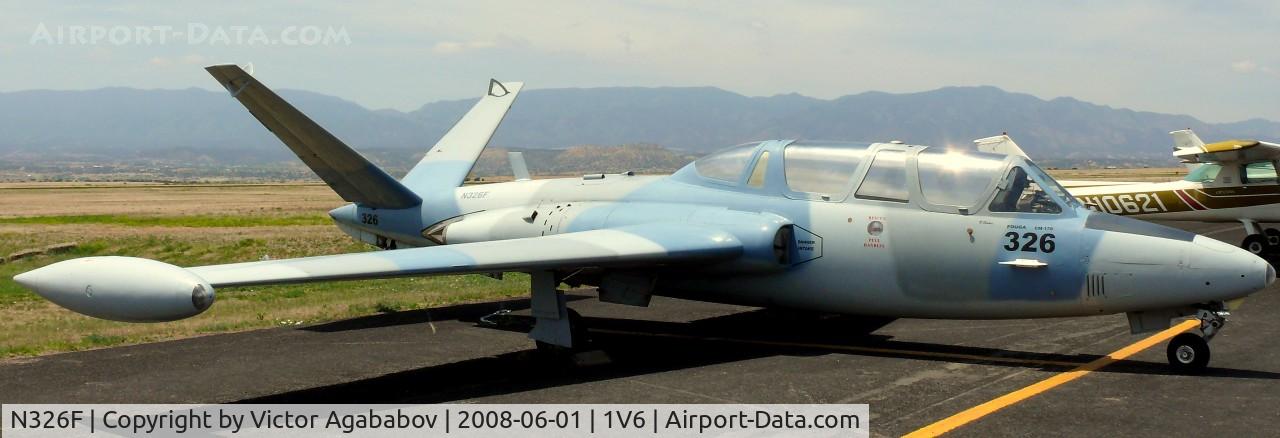 N326F, 1961 Fouga CM-170 Magister C/N 326, At Canon City Airport