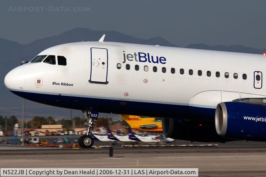 N522JB, 2001 Airbus A320-232 C/N 1464, Jet Blue 