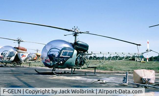 F-GELN, Bell 47G-4A C/N 7668, bell 47g4