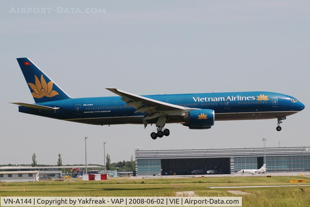 VN-A144, Boeing 777-2K6/ER C/N 33503, Vietnam Airlines Boeing 777-200