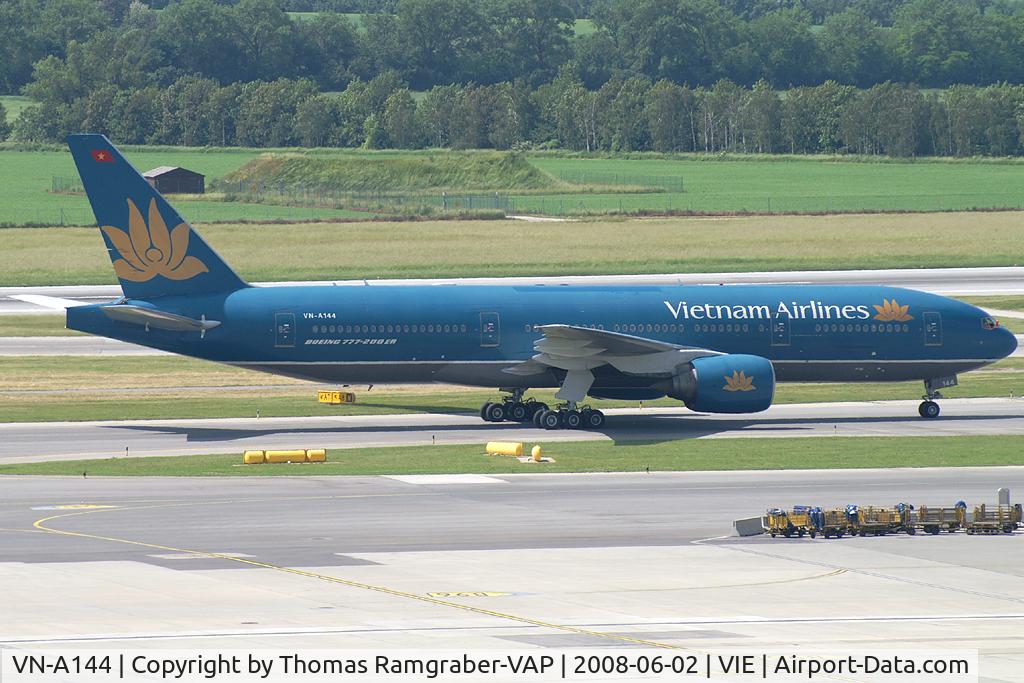 VN-A144, Boeing 777-2K6/ER C/N 33503, Vietnam Airlines Boeing 777-200