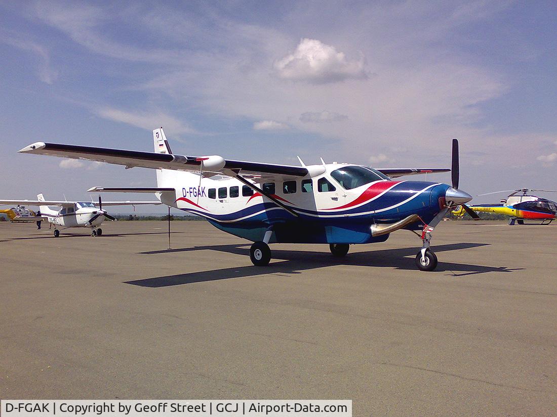 D-FGAK, 2001 Cessna 208B Grand Caravan C/N 208B0893, This aircraft has just arrived from Germany, it is now re-registered ZS-JAX
