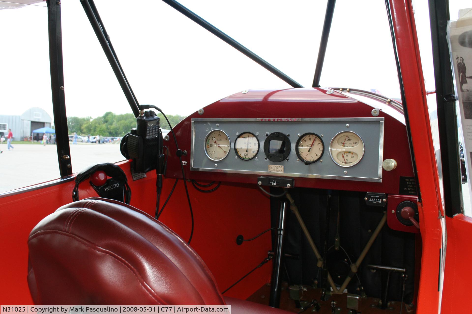 N31025, 1940 Piper J5A Cub Cruiser C/N 5-301, Piper J5A