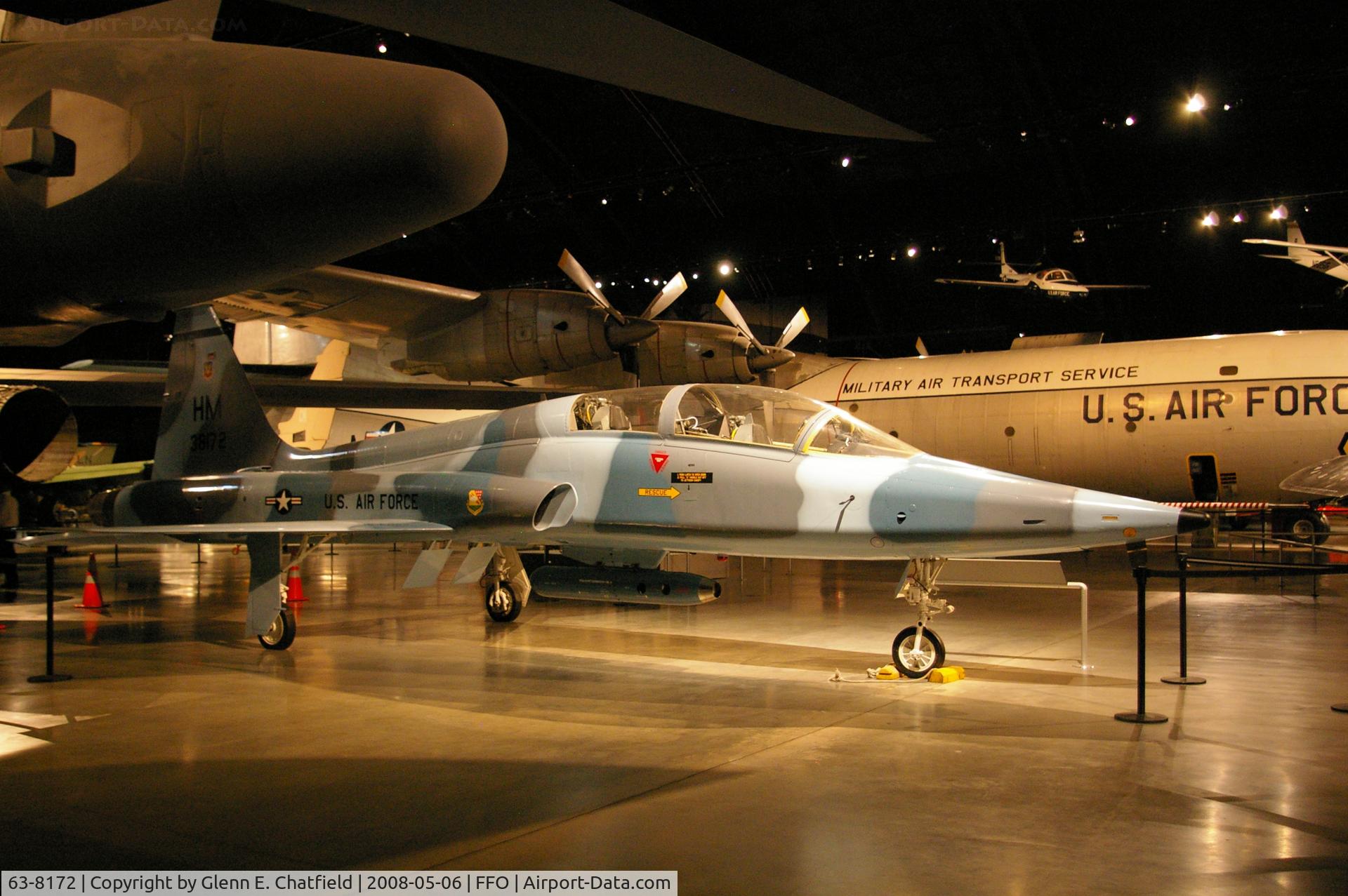 63-8172, 1963 Northrop AT-38B-50-NO Talon C/N N.5519, Displayed at the National Museum of the U.S. Air Force