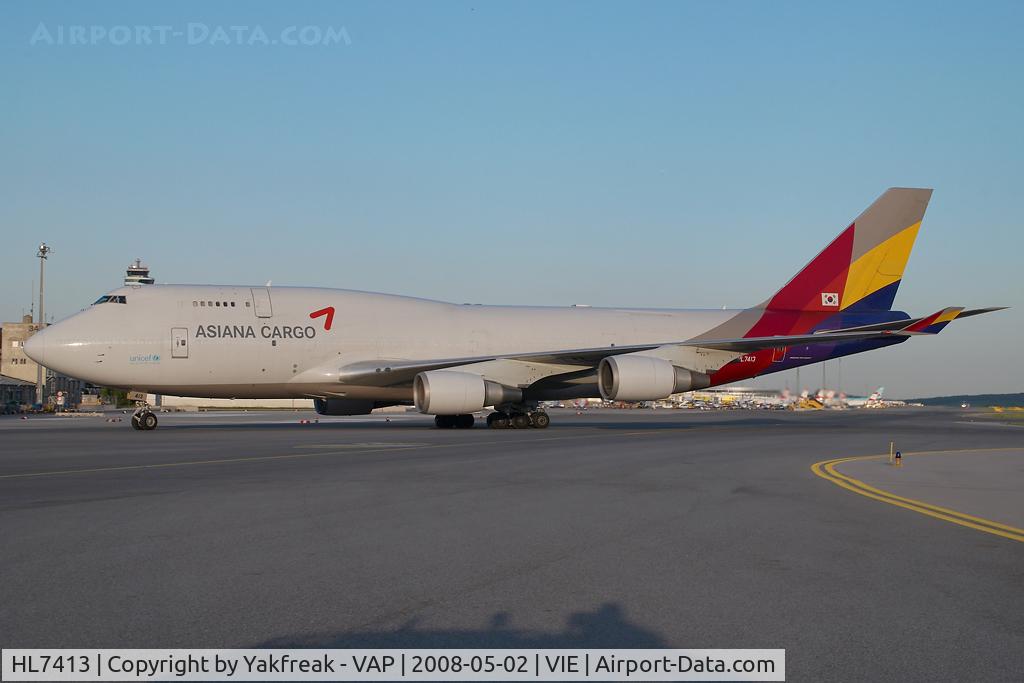 HL7413, 1991 Boeing 747-48ESF C/N 25405, Asiana Airlines Boeing 747-400