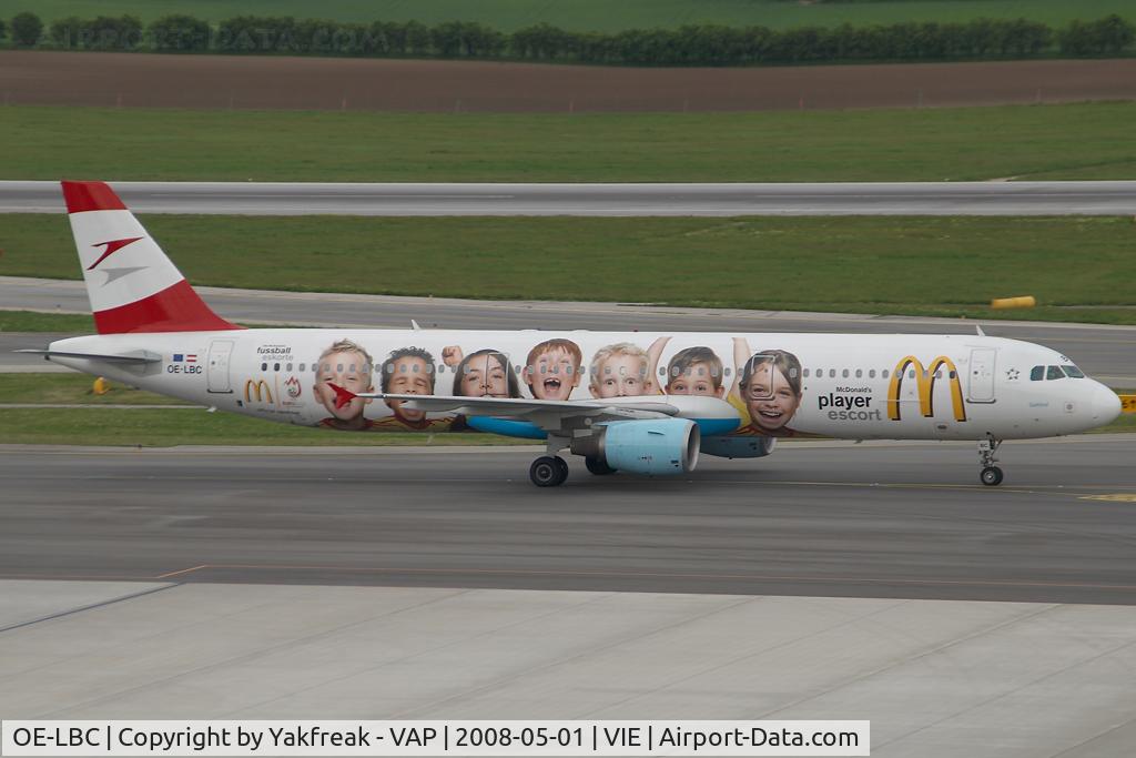 OE-LBC, 1996 Airbus A321-111 C/N 581, Austrian Airlines Airbus 321