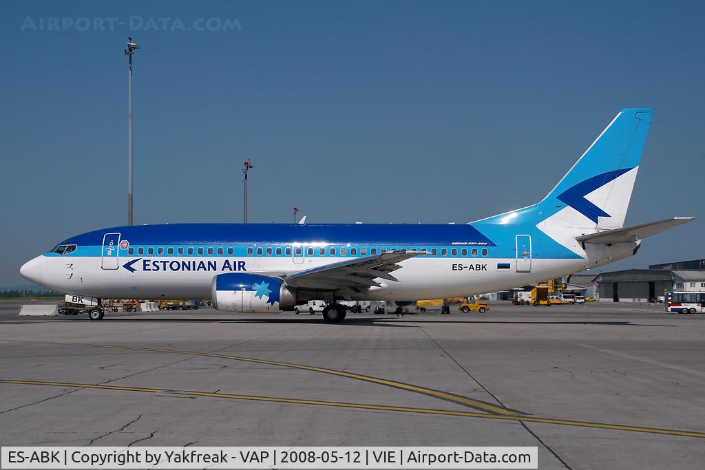 ES-ABK, 1998 Boeing 737-36N C/N 28572, Estonian Boeing 737-300