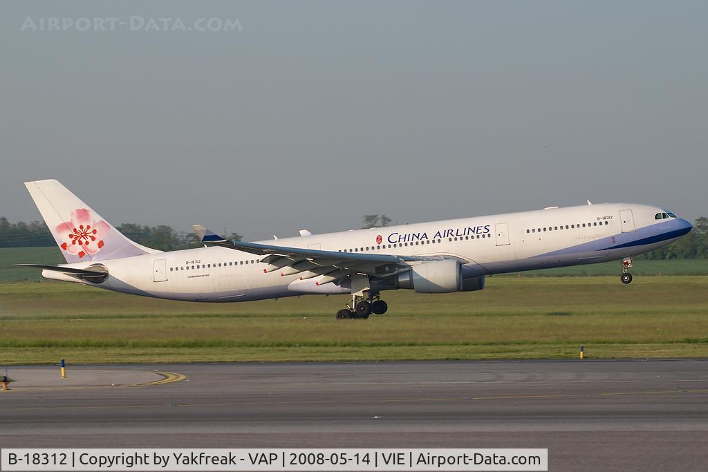 B-18312, 2006 Airbus A330-302 C/N 769, China AIrlines Airbus 330-300