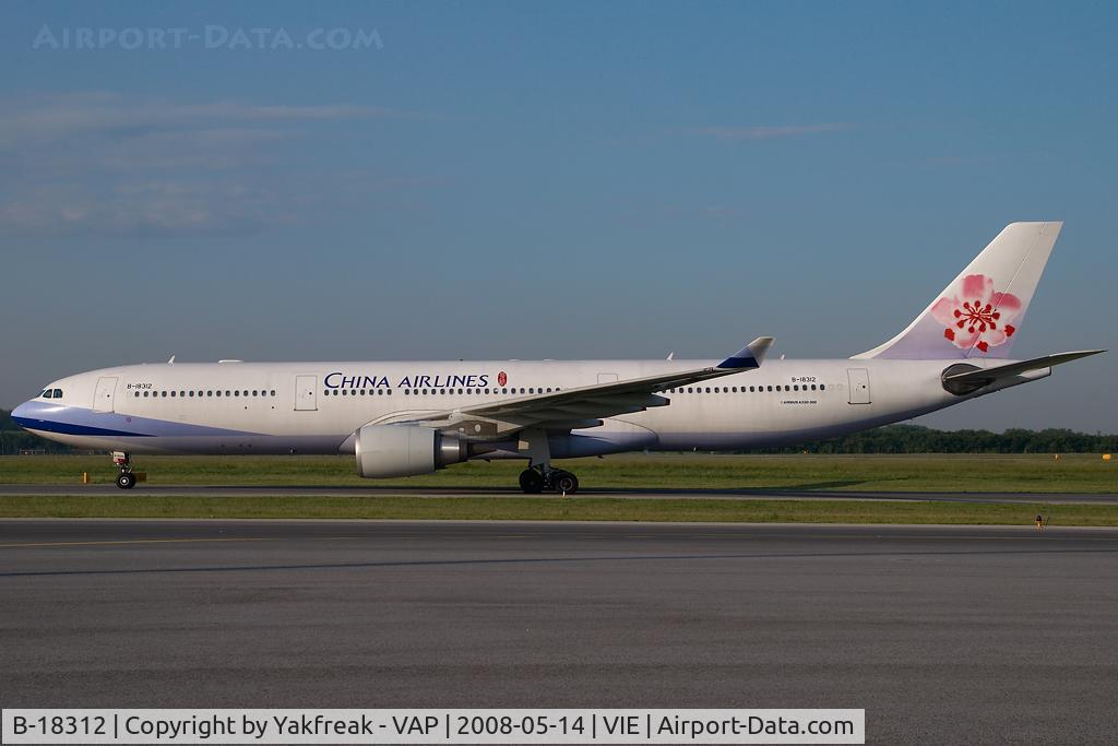 B-18312, 2006 Airbus A330-302 C/N 769, China Airlines Airbus 330-300