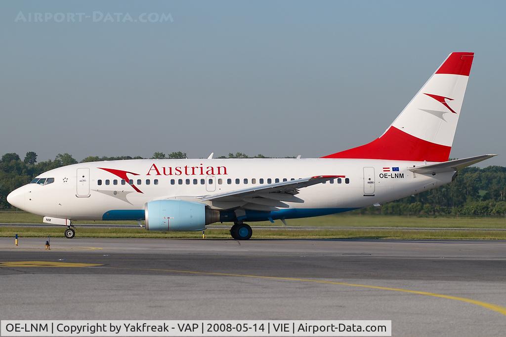 OE-LNM, 2000 Boeing 737-6Z9 C/N 30138, Austrian Airlines Boeing 737-600